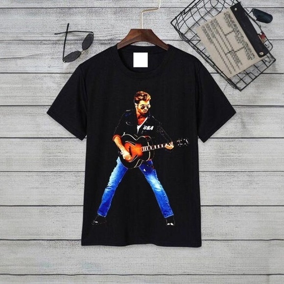 Retro George Michael Shirt-Careless Whisper Tshirt - Picture 1 of 4